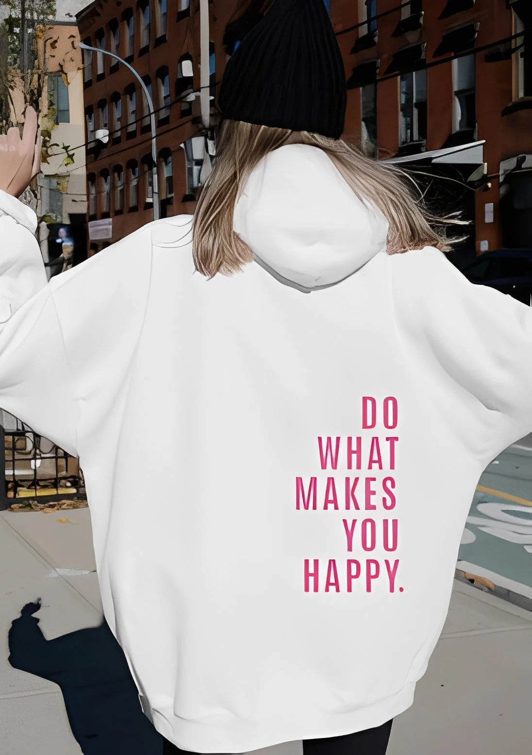 Adrienne - Hoodie stylé avec inscription pour femmes - Image 10
