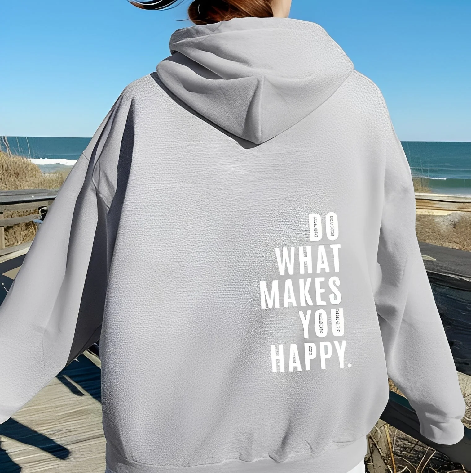 Adrienne - Hoodie stylé avec inscription pour femmes - Image 3