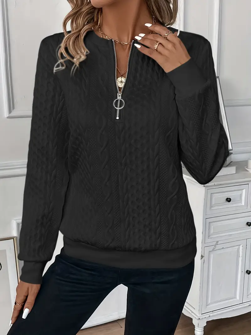 Alessia – Sweatshirt avec zip - Image 6