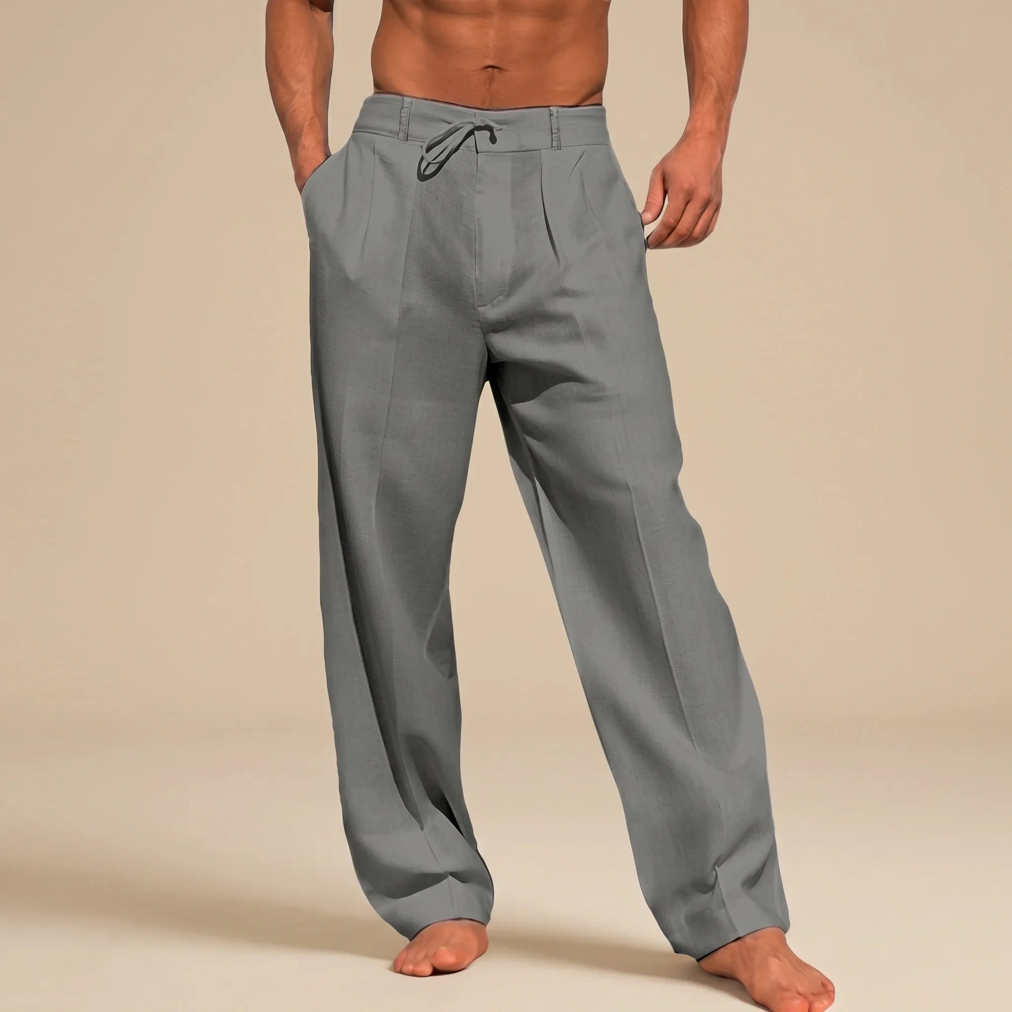 Alfie - Pantalon Confortable à Jambe Droite - Image 3