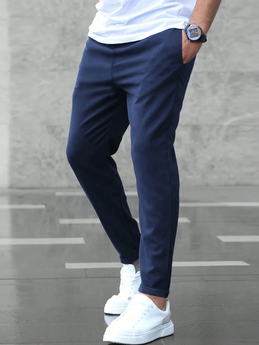 Allan - Pantalon étroit et décontracté pour hommes avec cordon - Image 3
