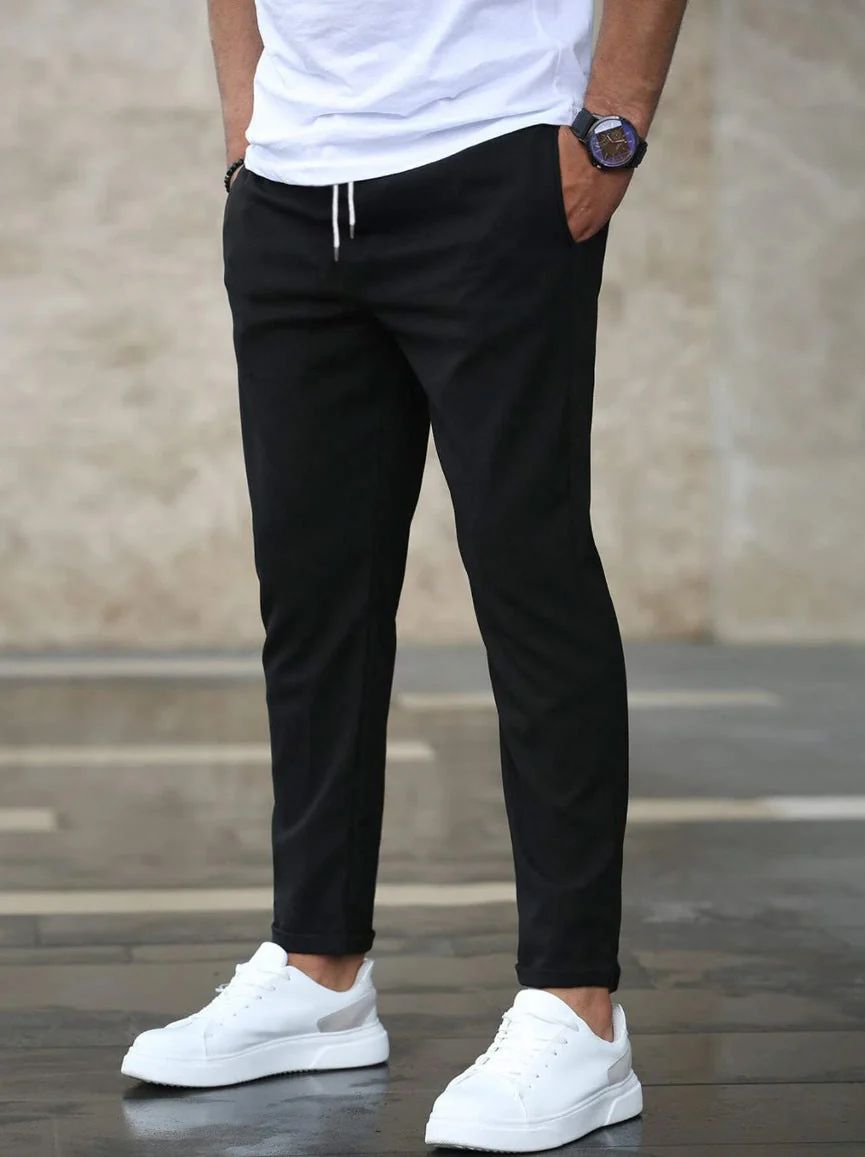 Allan - Pantalon étroit et décontracté pour hommes avec cordon - Image 5