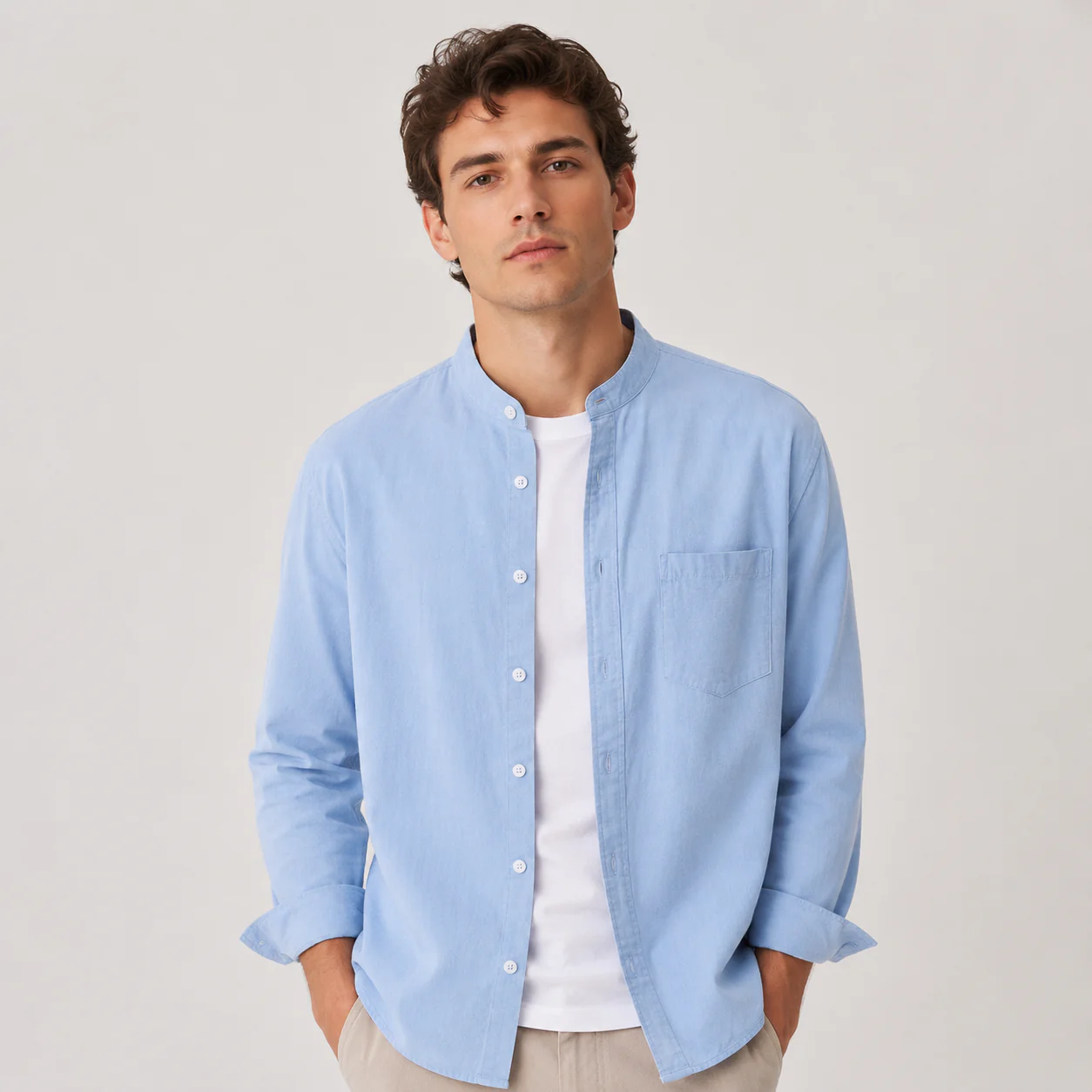 Andrew - Chemise à manches longues confortable pour hommes