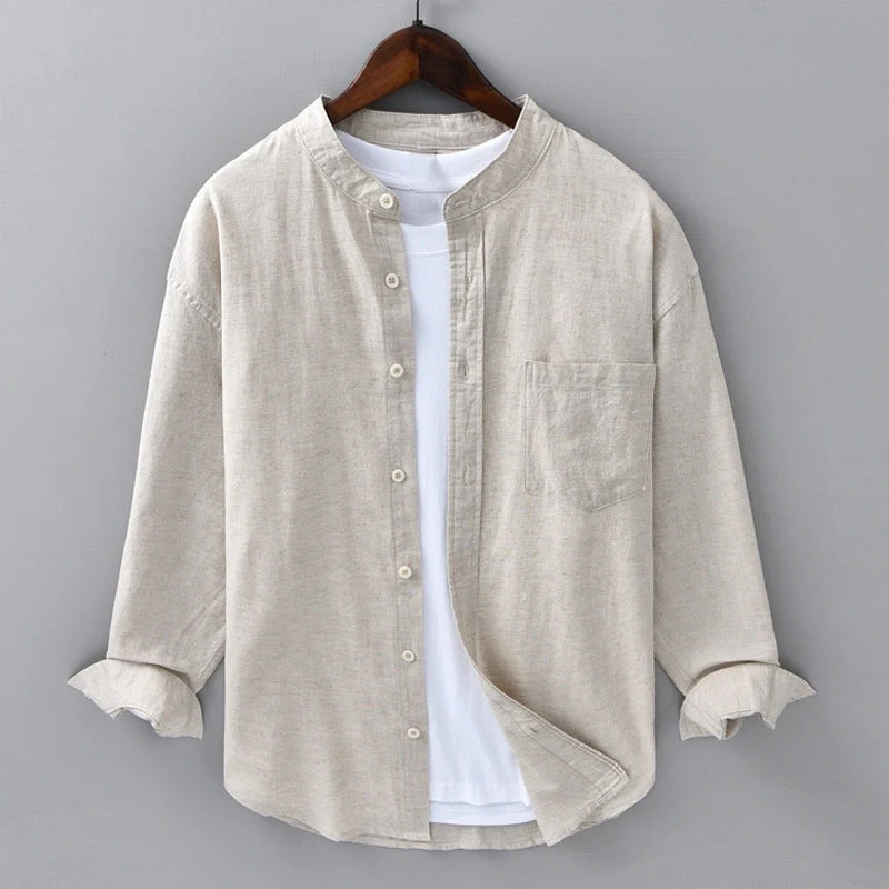 Andrew - Chemise à manches longues confortable pour hommes - Image 6