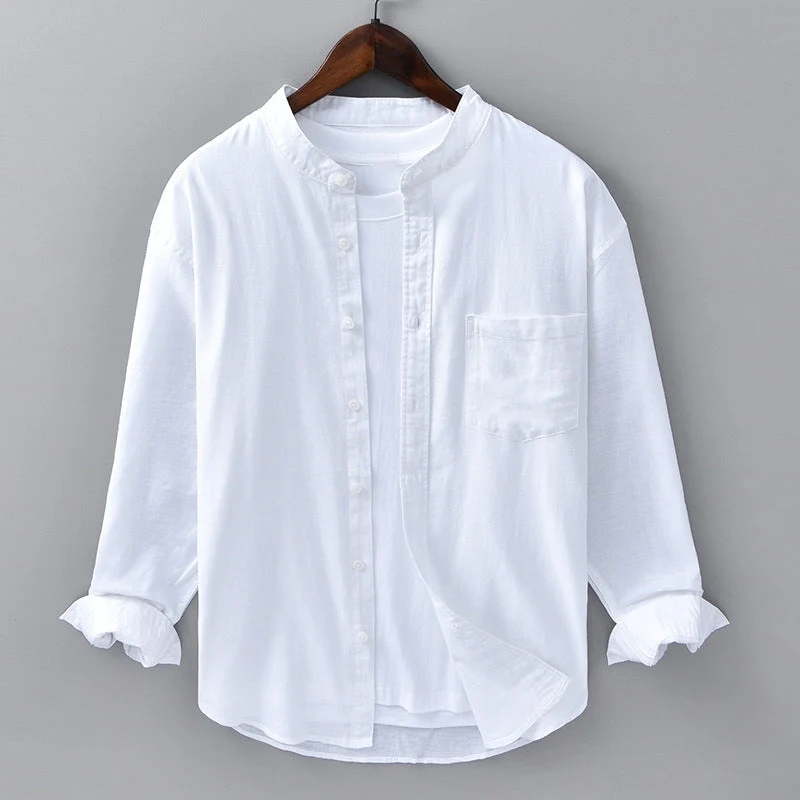 Andrew - Chemise à manches longues confortable pour hommes - Image 7