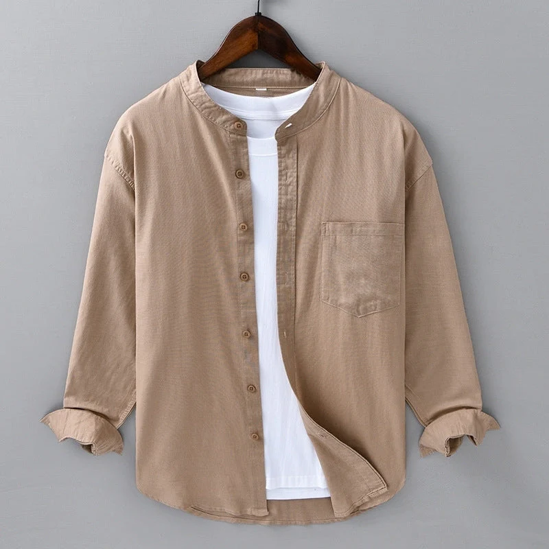 Andrew - Chemise à manches longues confortable pour hommes - Image 8