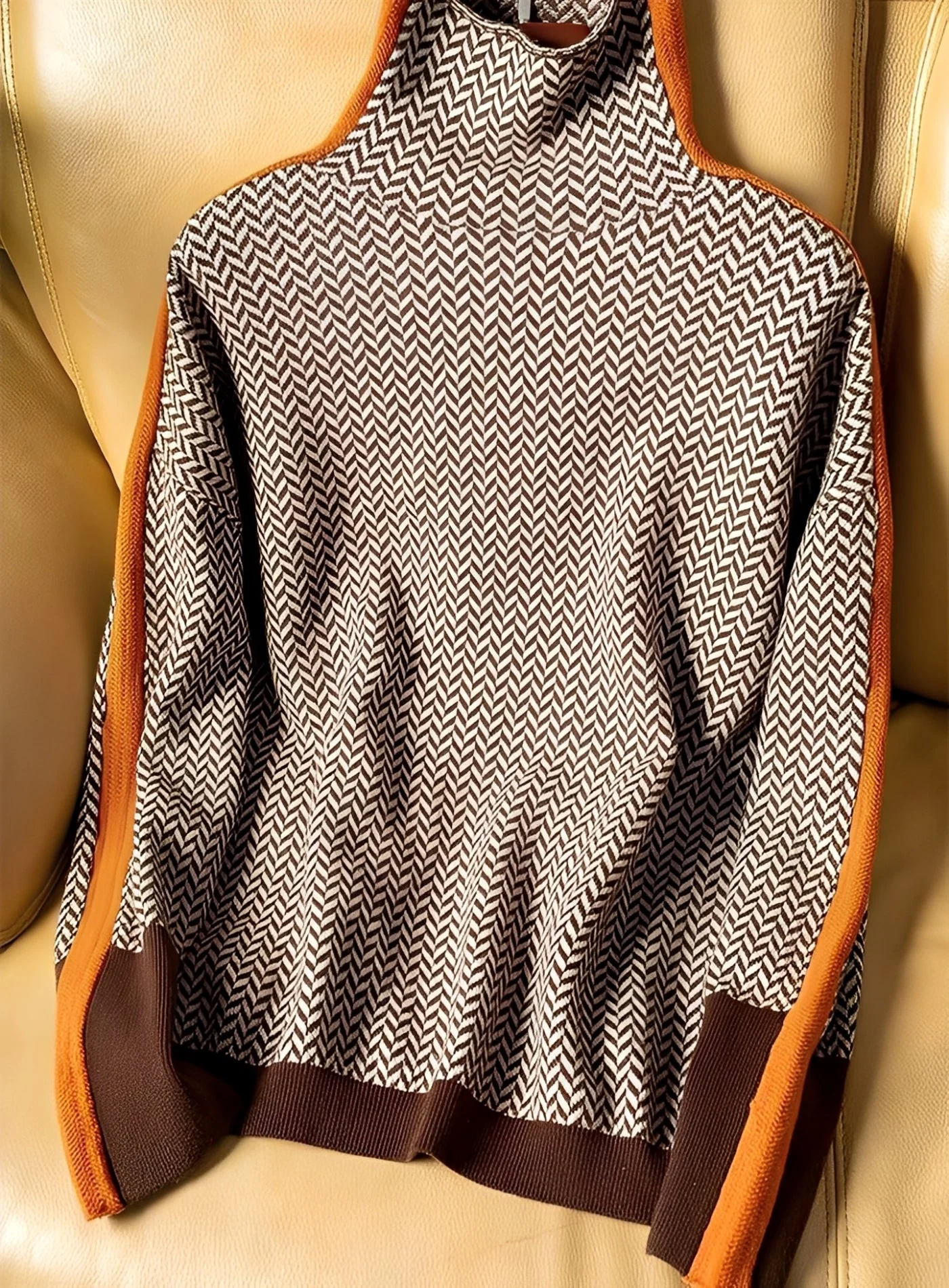 Anita – Pull élégant à col roulé pour femmes - Image 3