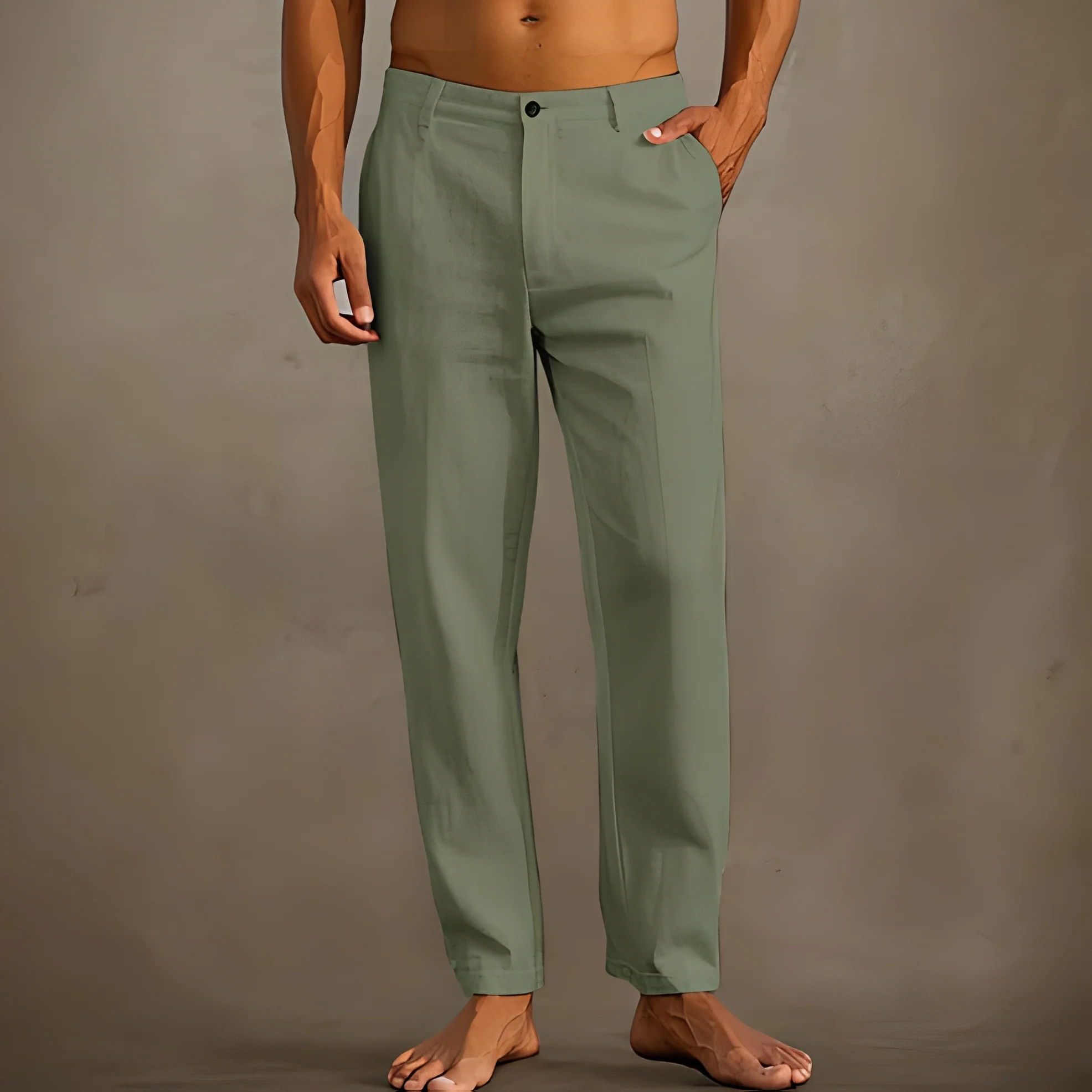 Anjay - Pantalon d'été large pour homme - Image 5