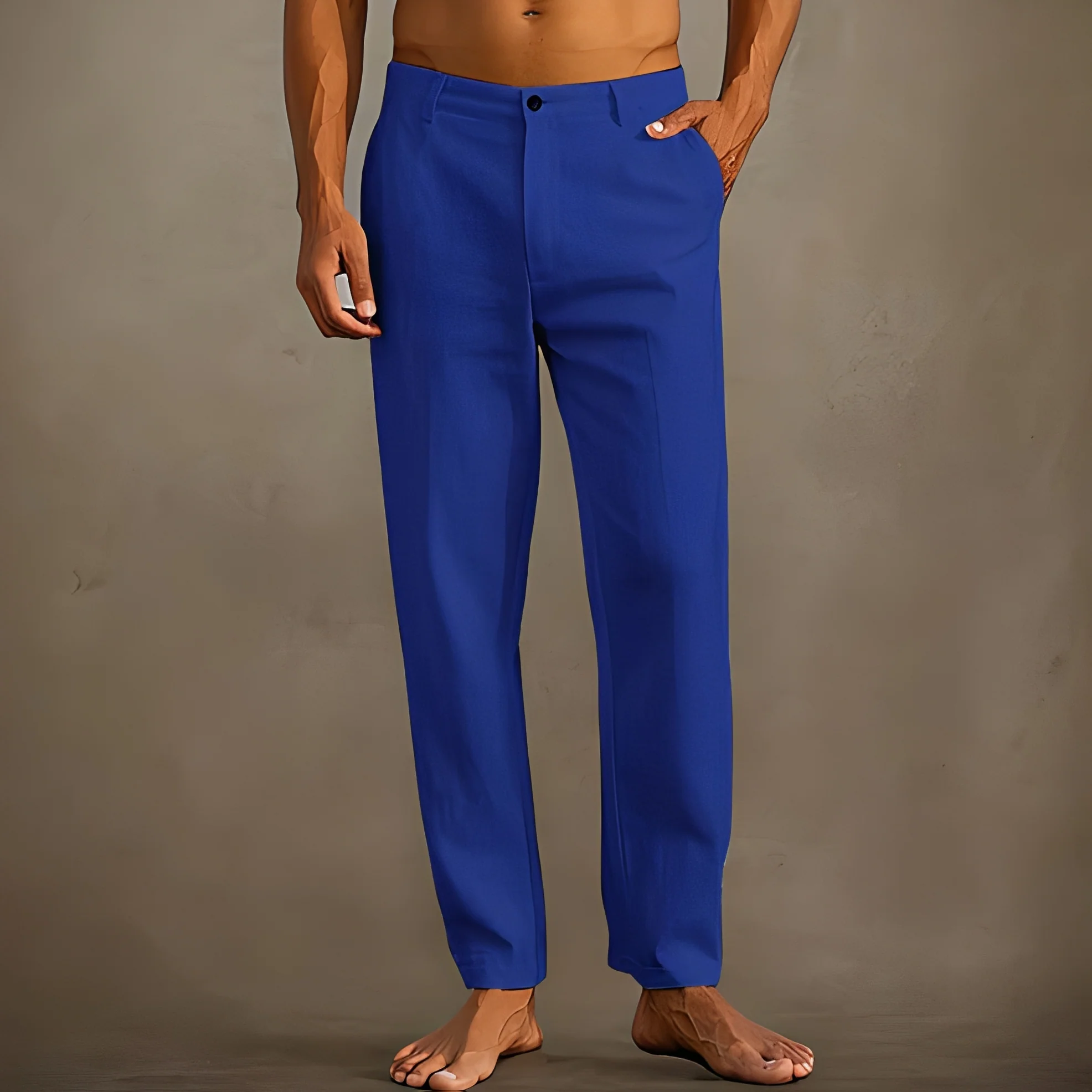 Anjay - Pantalon d'été large pour homme - Image 6