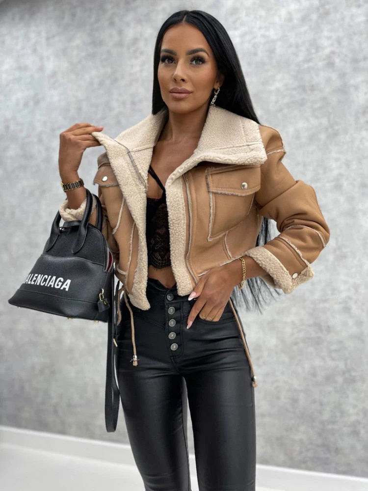 Anya - Blouson motard végétalien