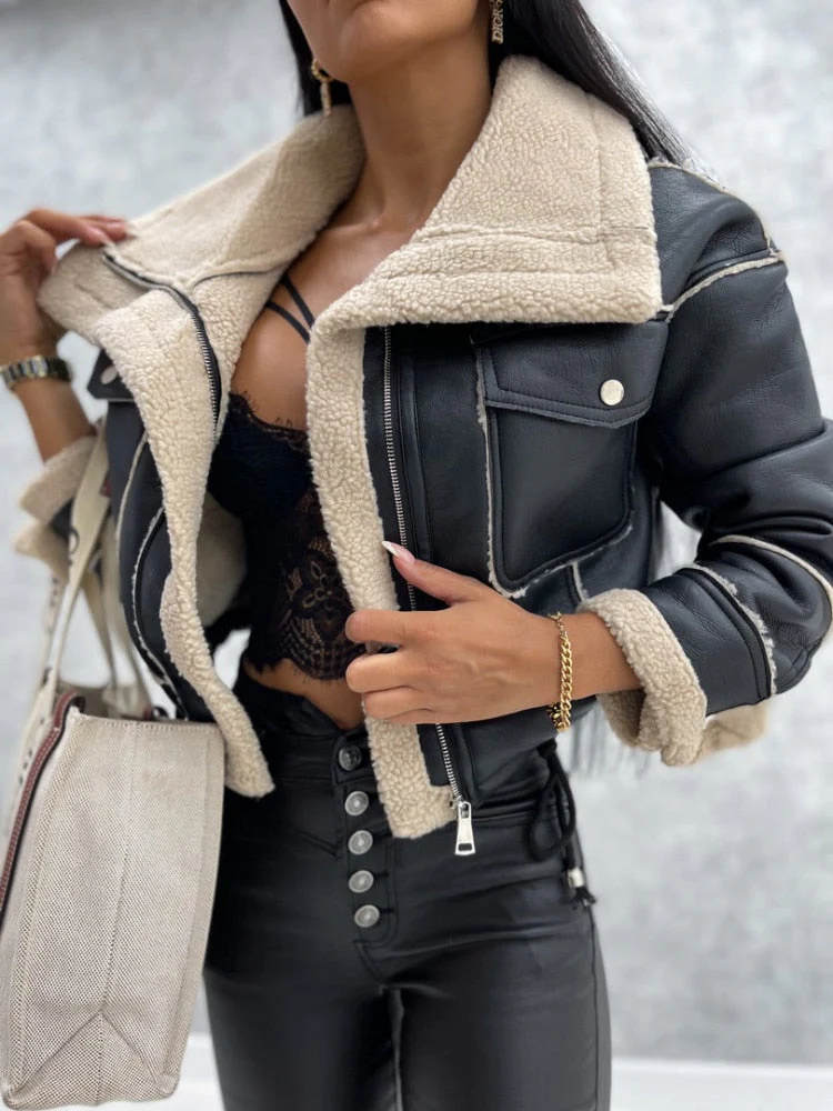 Anya - Blouson motard végétalien - Image 5