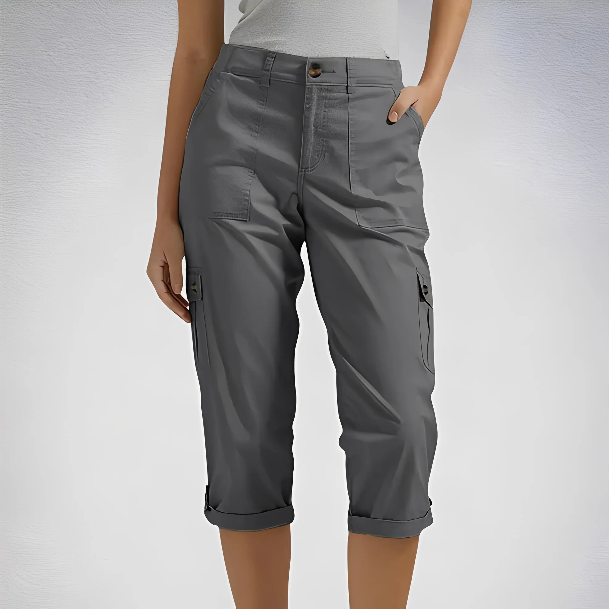 Archelle - Pantalon moderne à coupe large pour femme - Image 6