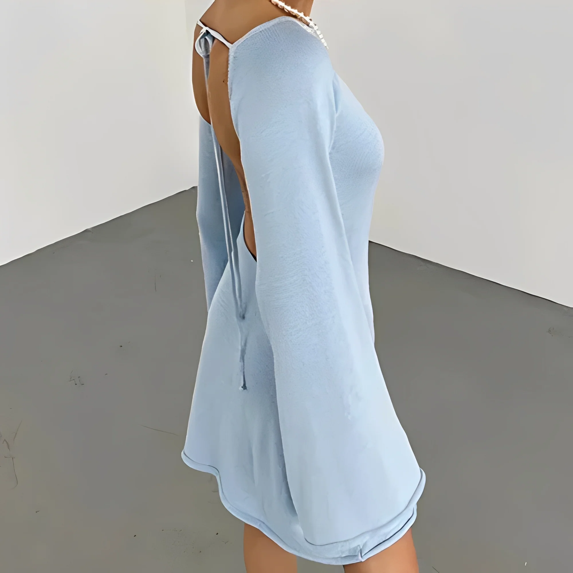 Aryana - Robe d'été élégante à manches longues pour femme - Image 4