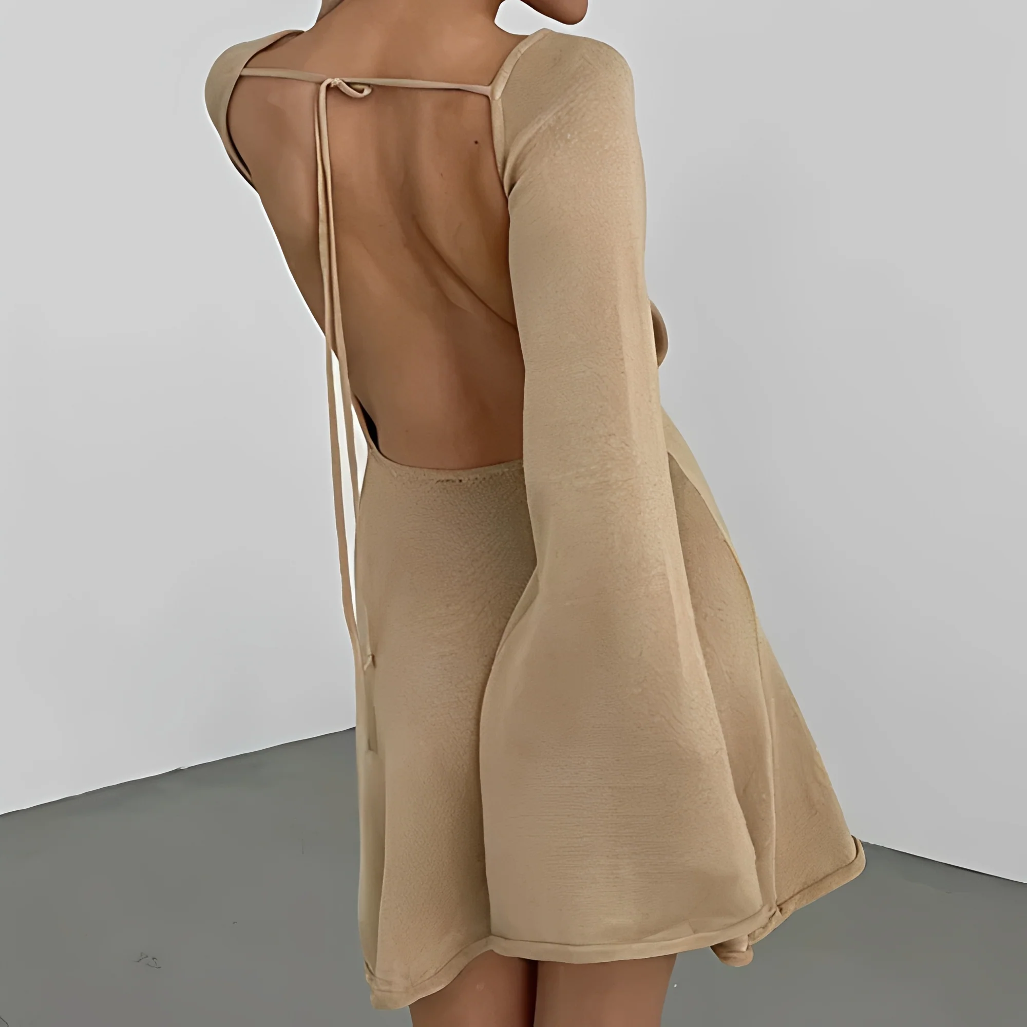 Aryana - Robe d'été élégante à manches longues pour femme - Image 5