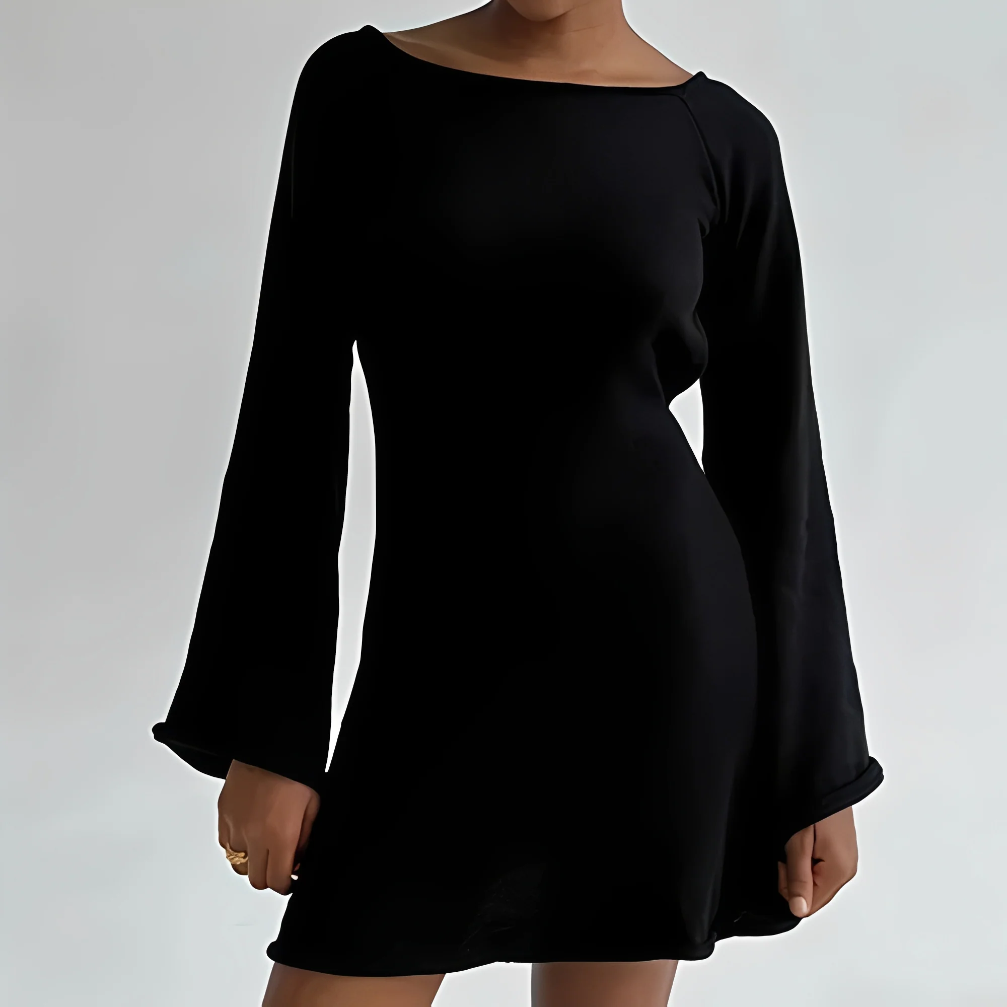 Aryana - Robe d'été élégante à manches longues pour femme - Image 7