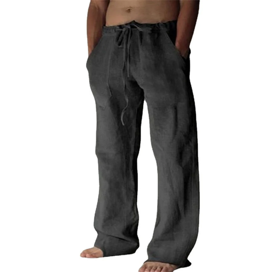 Benjamin - Pantalon décontracté léger et uni pour hommes - Image 7