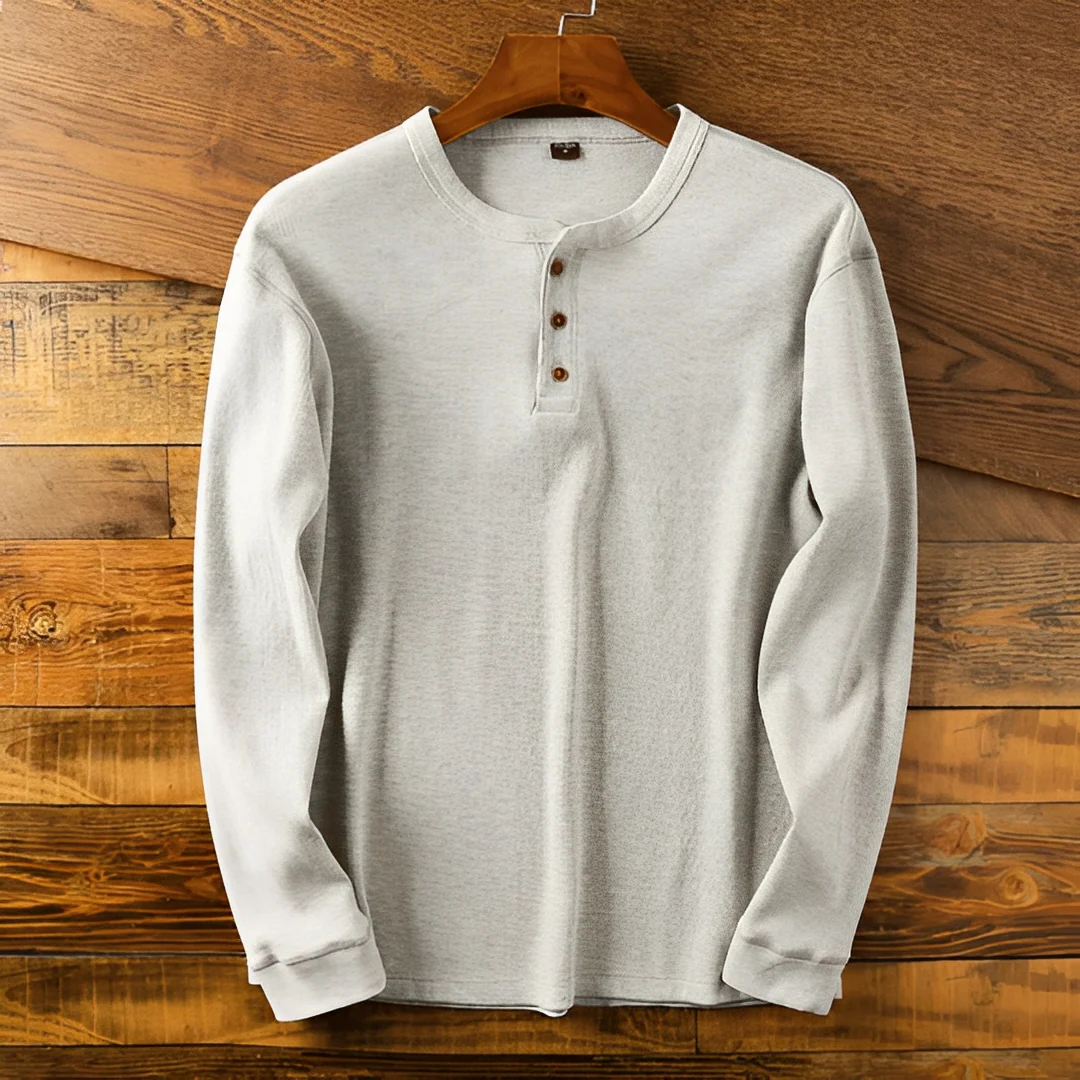 Benjie - Chemise homme à manches longues, confortable - Image 2