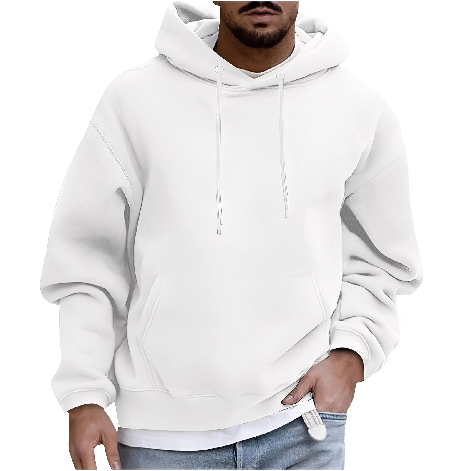 Benson - Chale, sweat à capuche pour homme, très chaud - Image 4