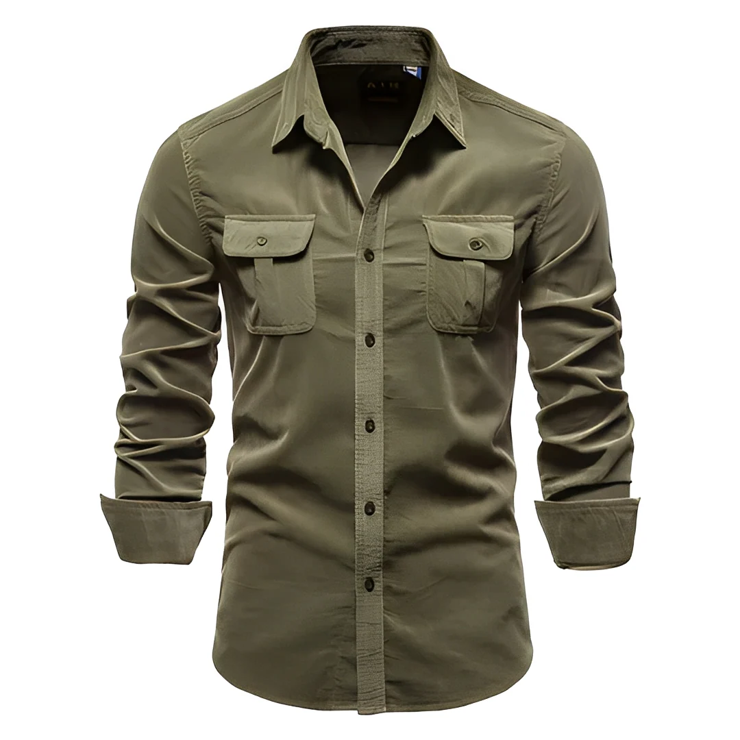 Blake - Chemise homme décontractée à manches longues - Image 5