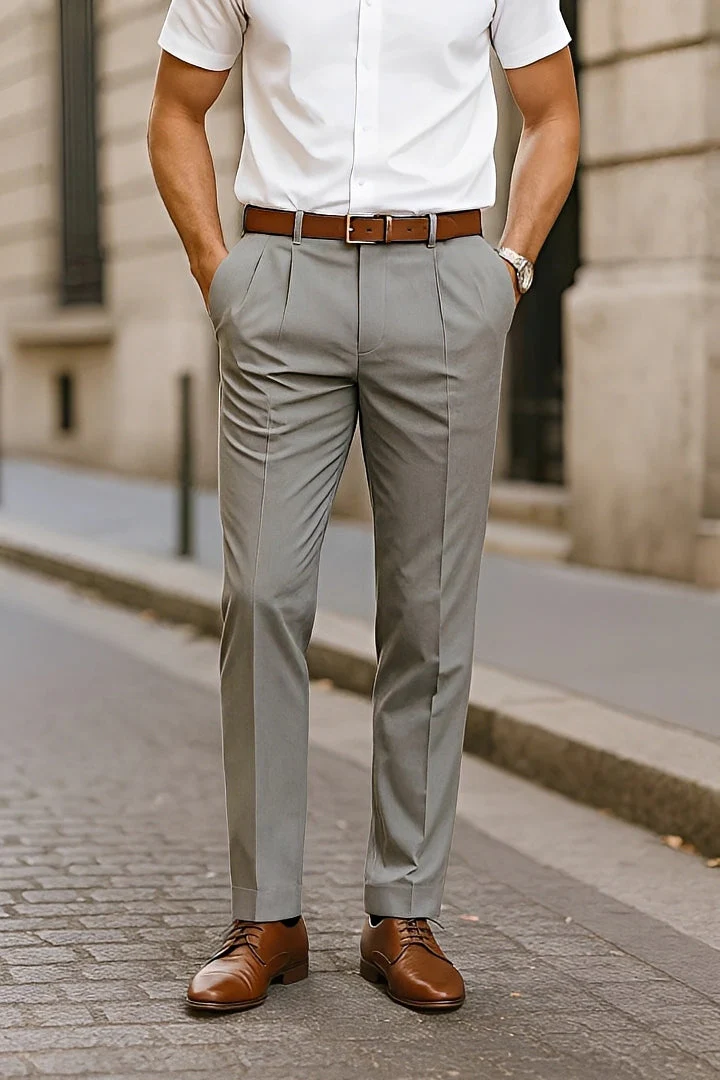 Brandon - Pantalons Droits Formels - Image 2