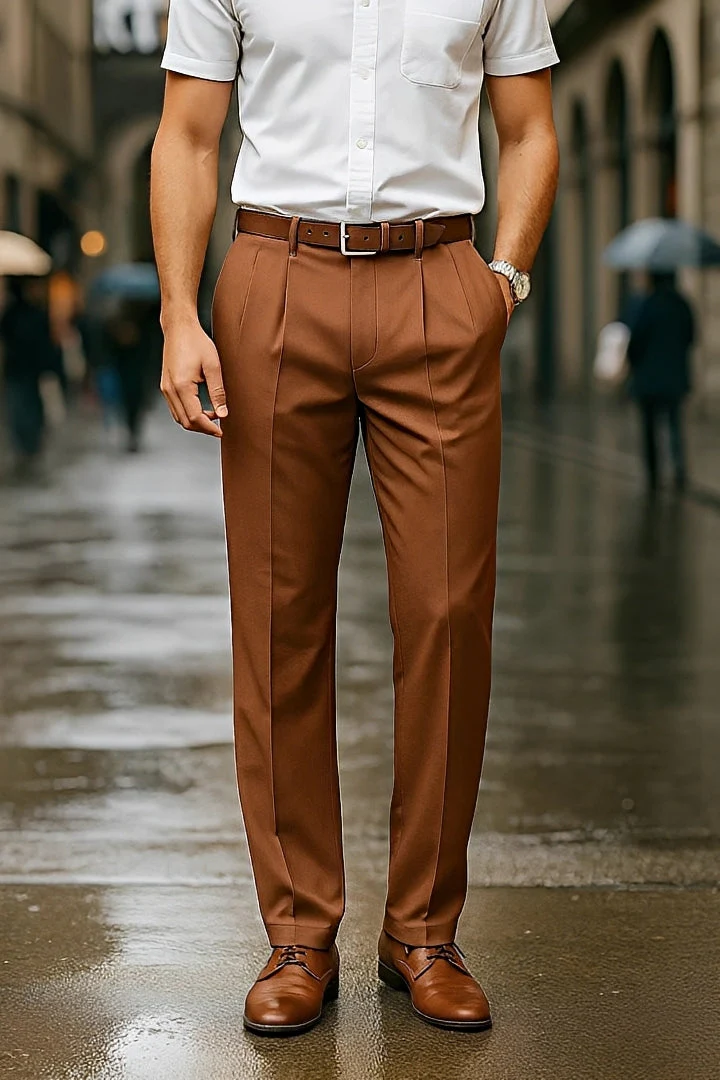 Brandon - Pantalons Droits Formels - Image 3