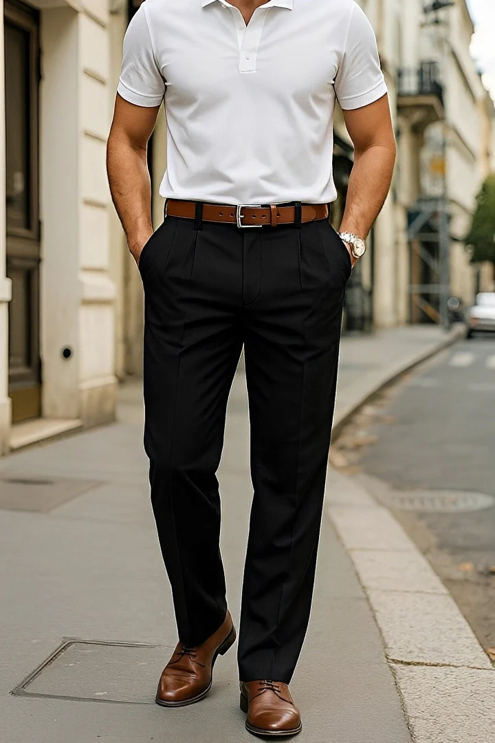 Brandon - Pantalons Droits Formels - Image 5