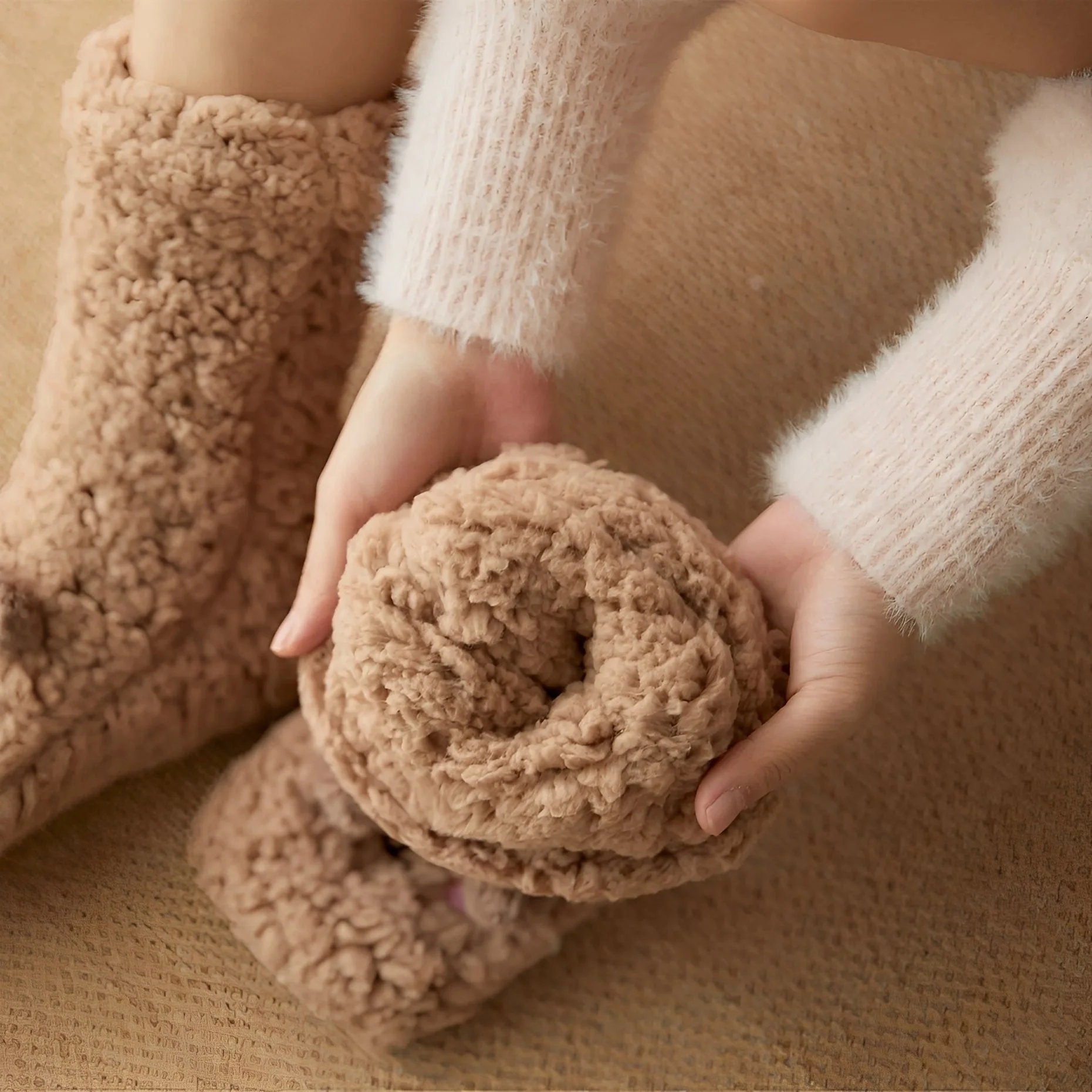 Caelie - Chaussettes polaires épaisses, élégantes et douces pour femmes - Image 3