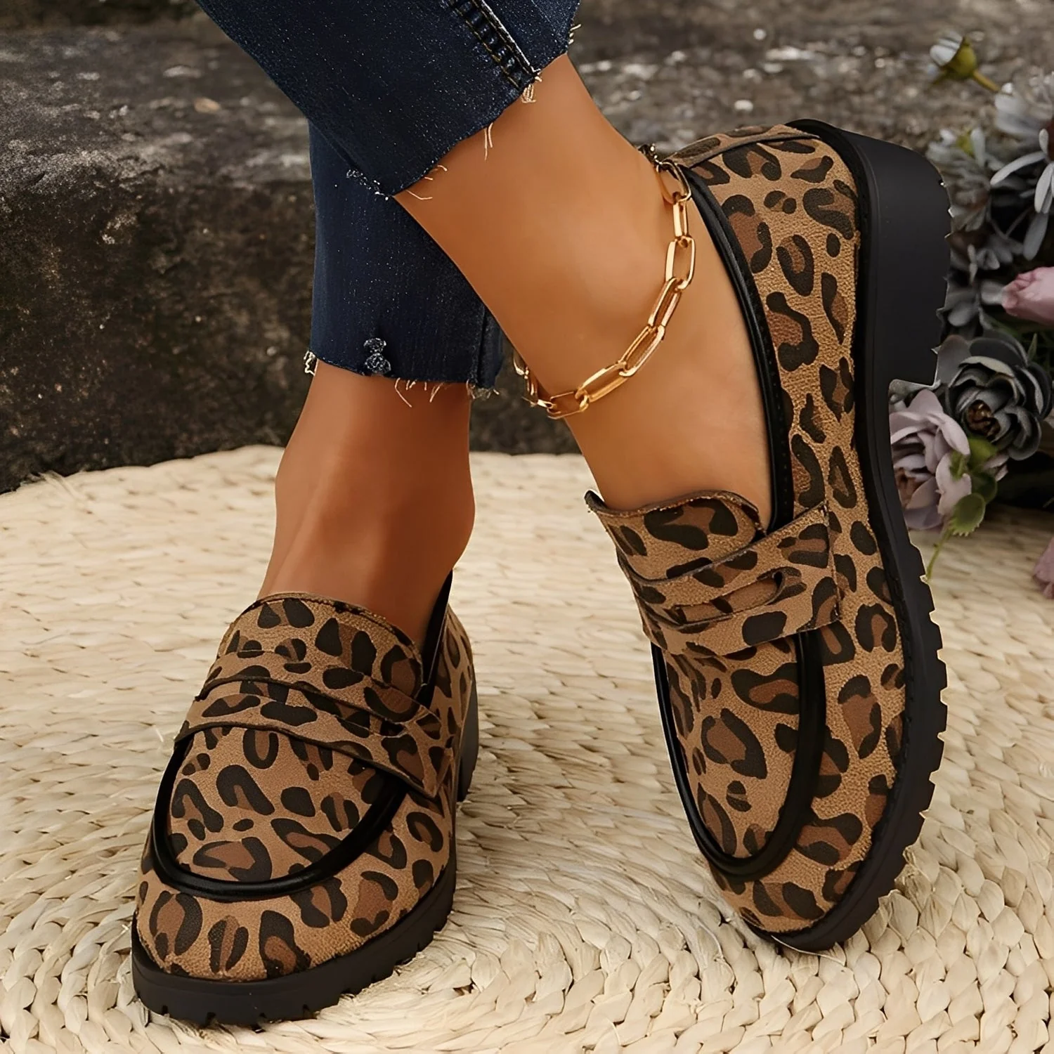 Camélia - Chaussures féminines élégantes avec motif léopard - Image 3