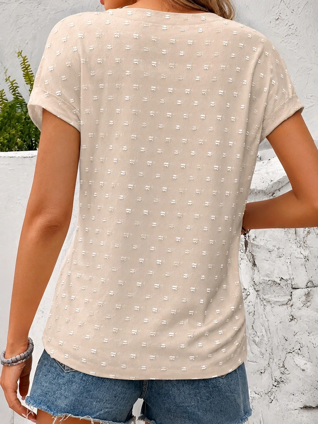 Cardena - Blouse Élégante à Épaules Tombantes - Image 2
