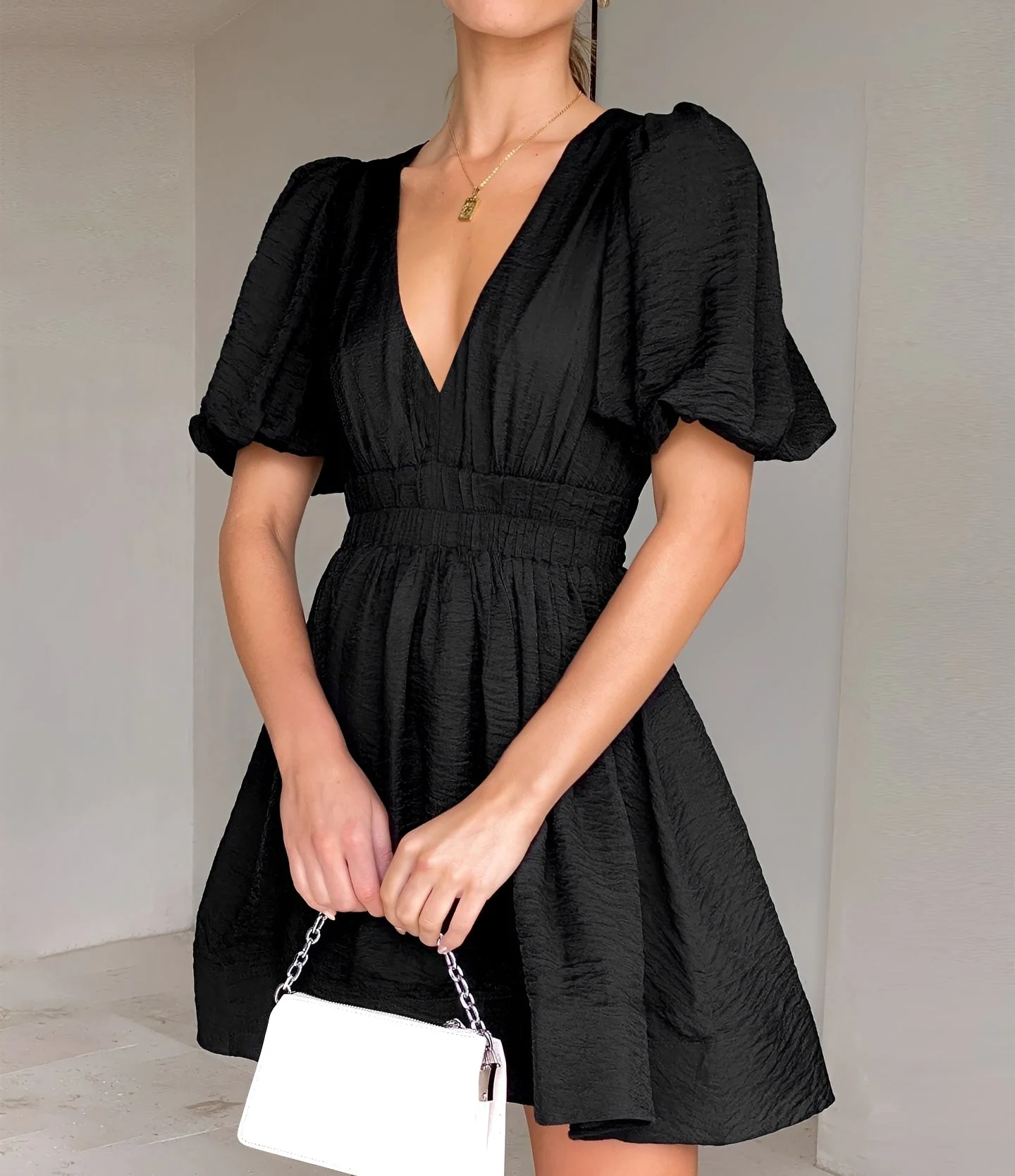 Caroline - Mini Robe Élégante - Image 5