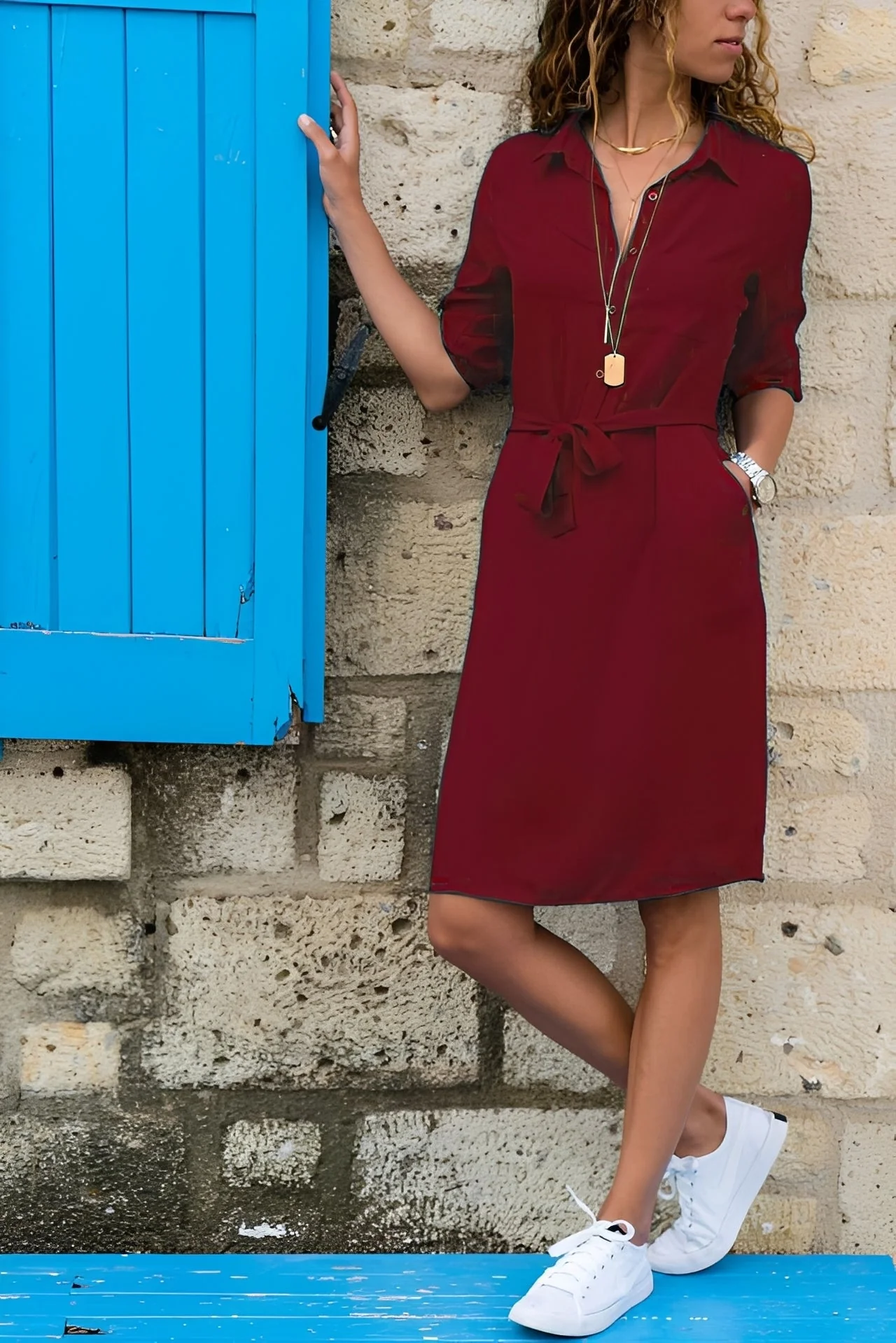 Casey - Robe portefeuille élégante pour femmes - Image 5