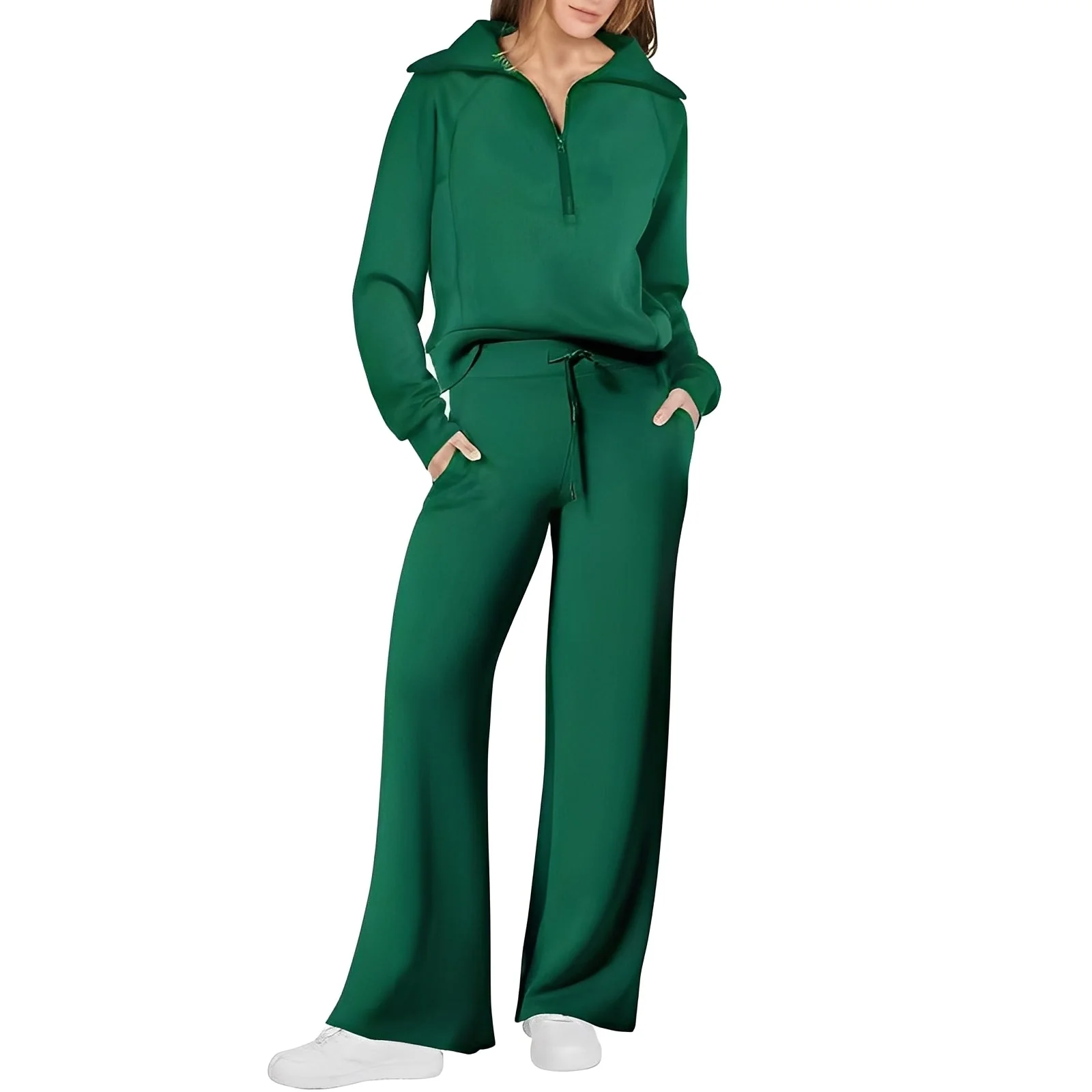 Cécile - Ensemble agréable de pull et pantalon pour femmes - Image 10