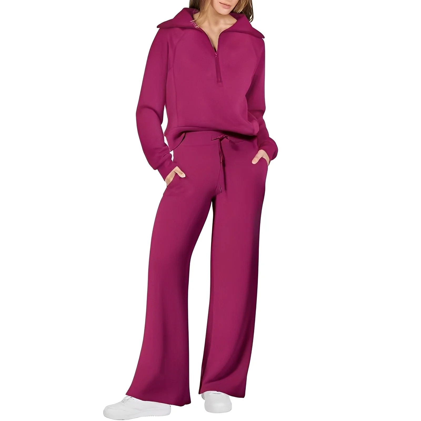 Cécile - Ensemble agréable de pull et pantalon pour femmes - Image 13