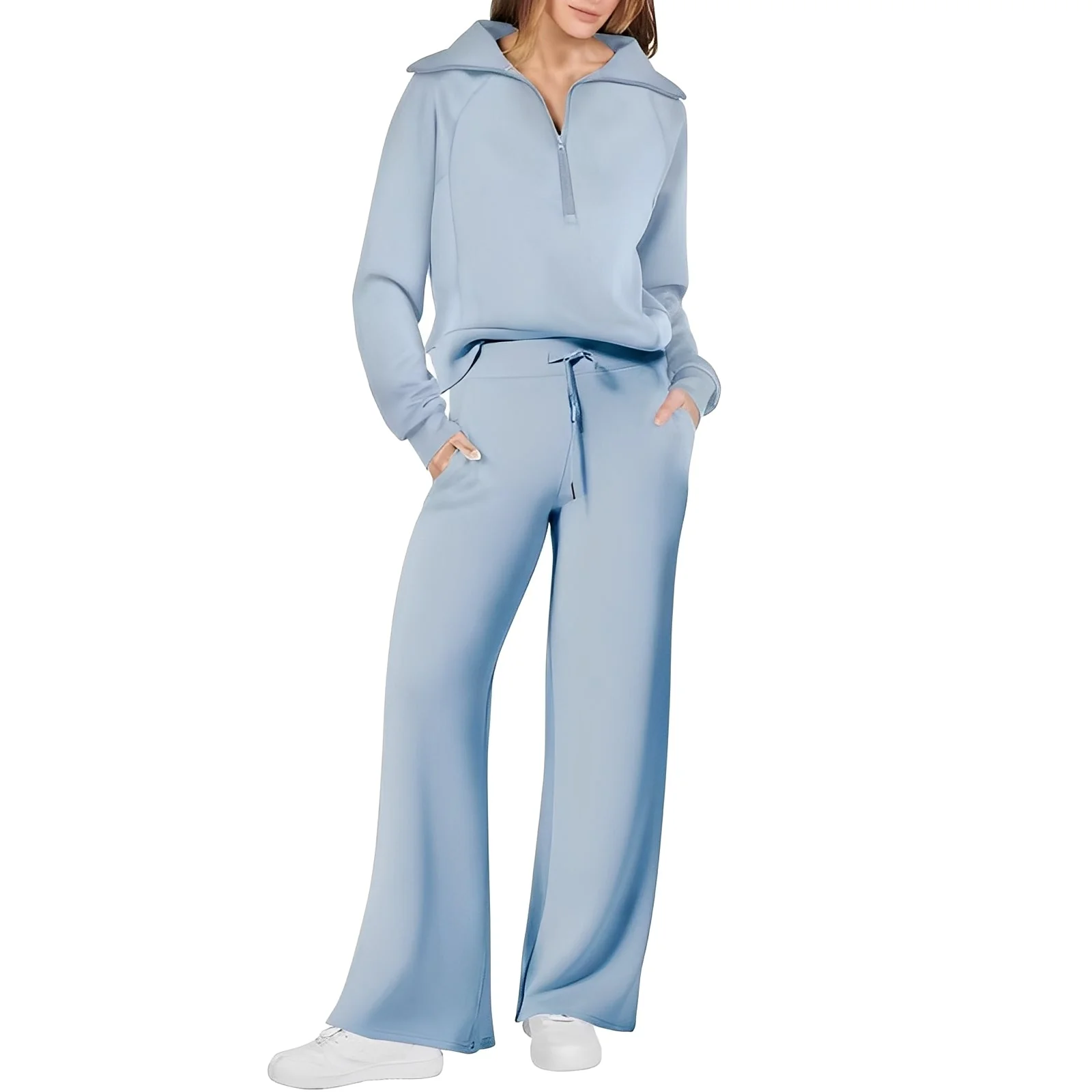 Cécile - Ensemble agréable de pull et pantalon pour femmes - Image 6
