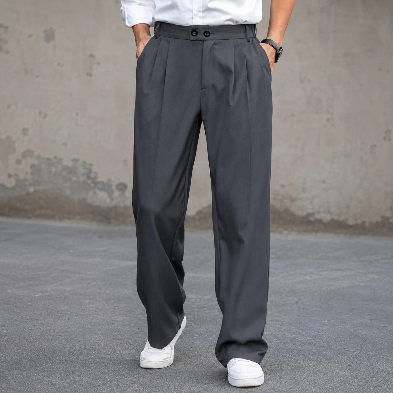 Clayton - Pantalon ample et décontracté