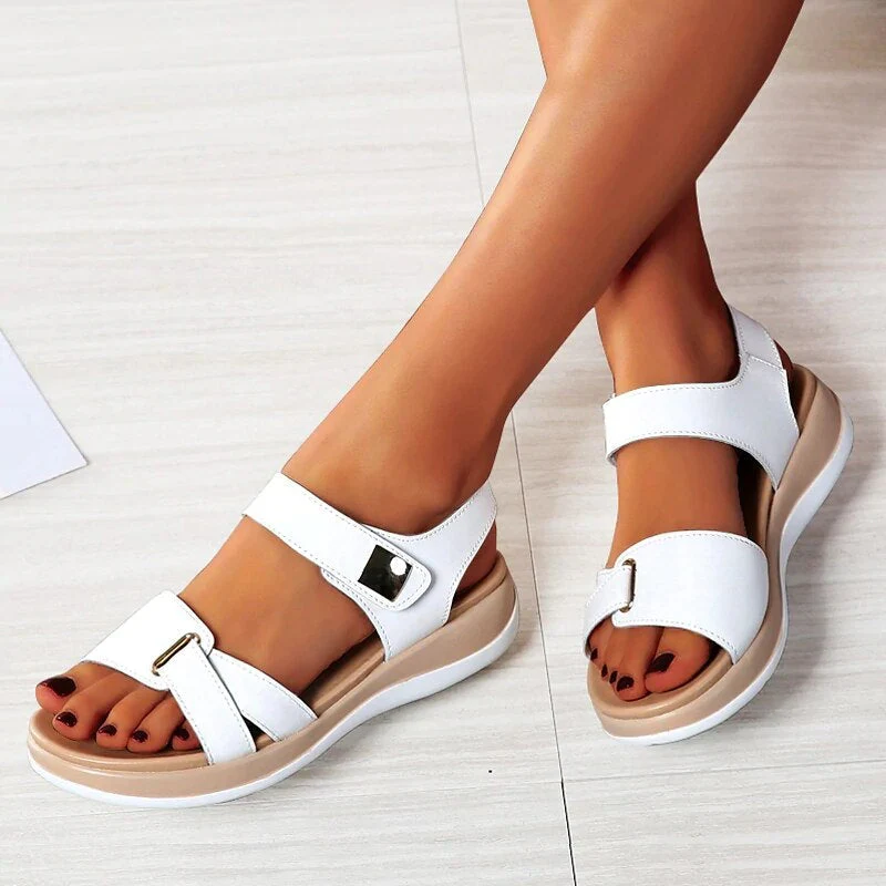 Comfowear - Sandales plates confortables et tendance