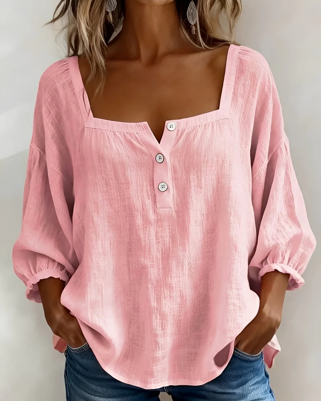 Corey - Blouse Décontractée à Manches Longues - Image 2