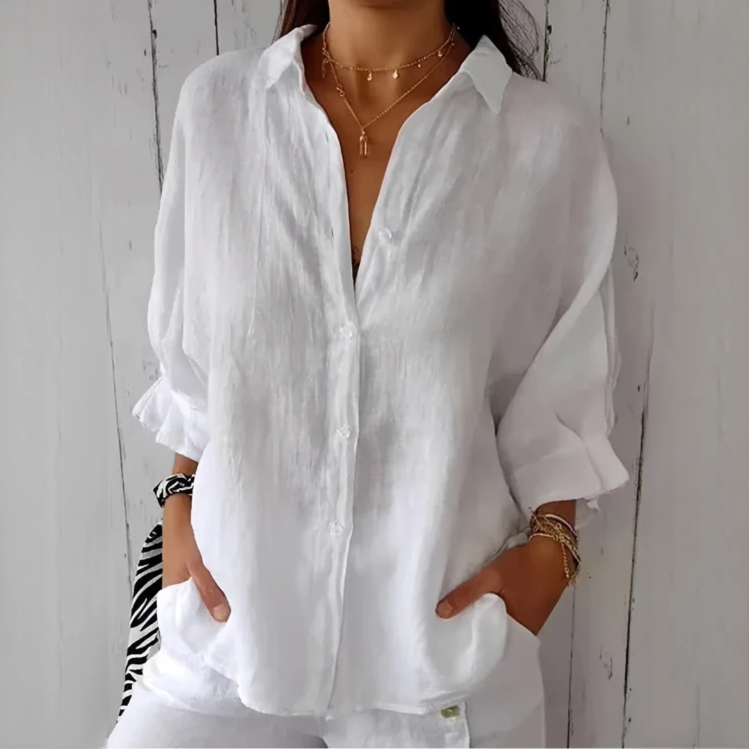 Daniela - Blouse d'été décontractée pour femme