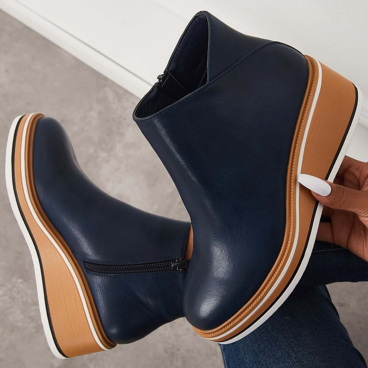 Danielle – Bottes à plateforme tendance - Image 6