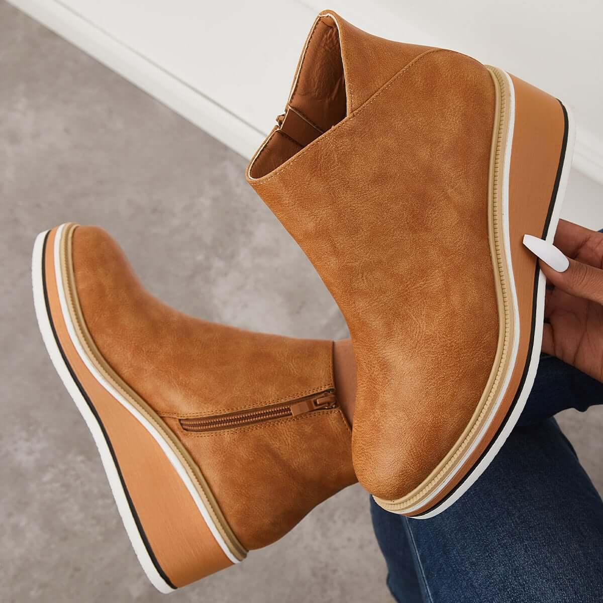 Danielle – Bottes à plateforme tendance - Image 9