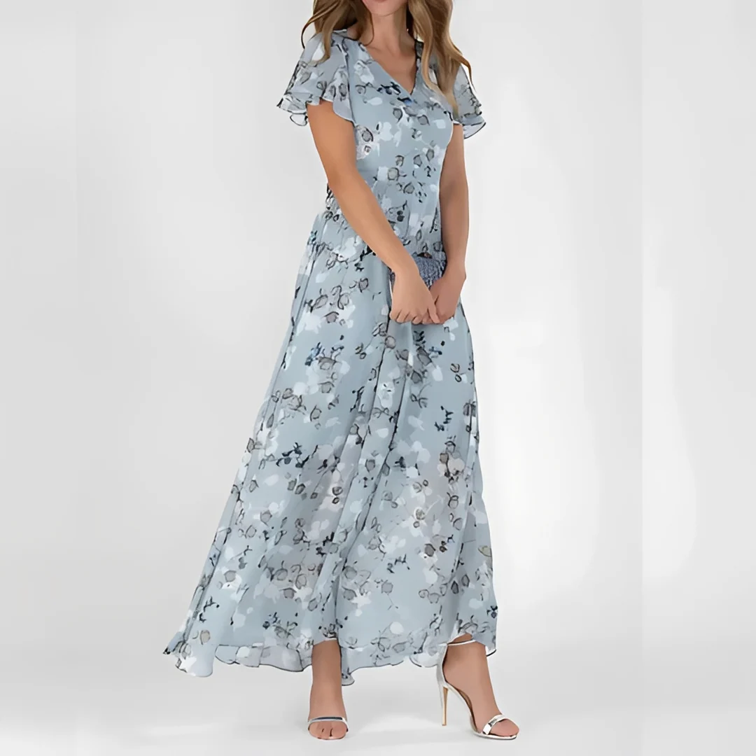 Davonie - Robe Florale Élégante - Image 2