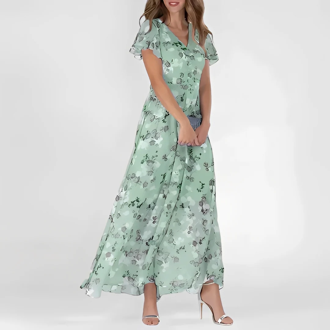 Davonie - Robe Florale Élégante - Image 3