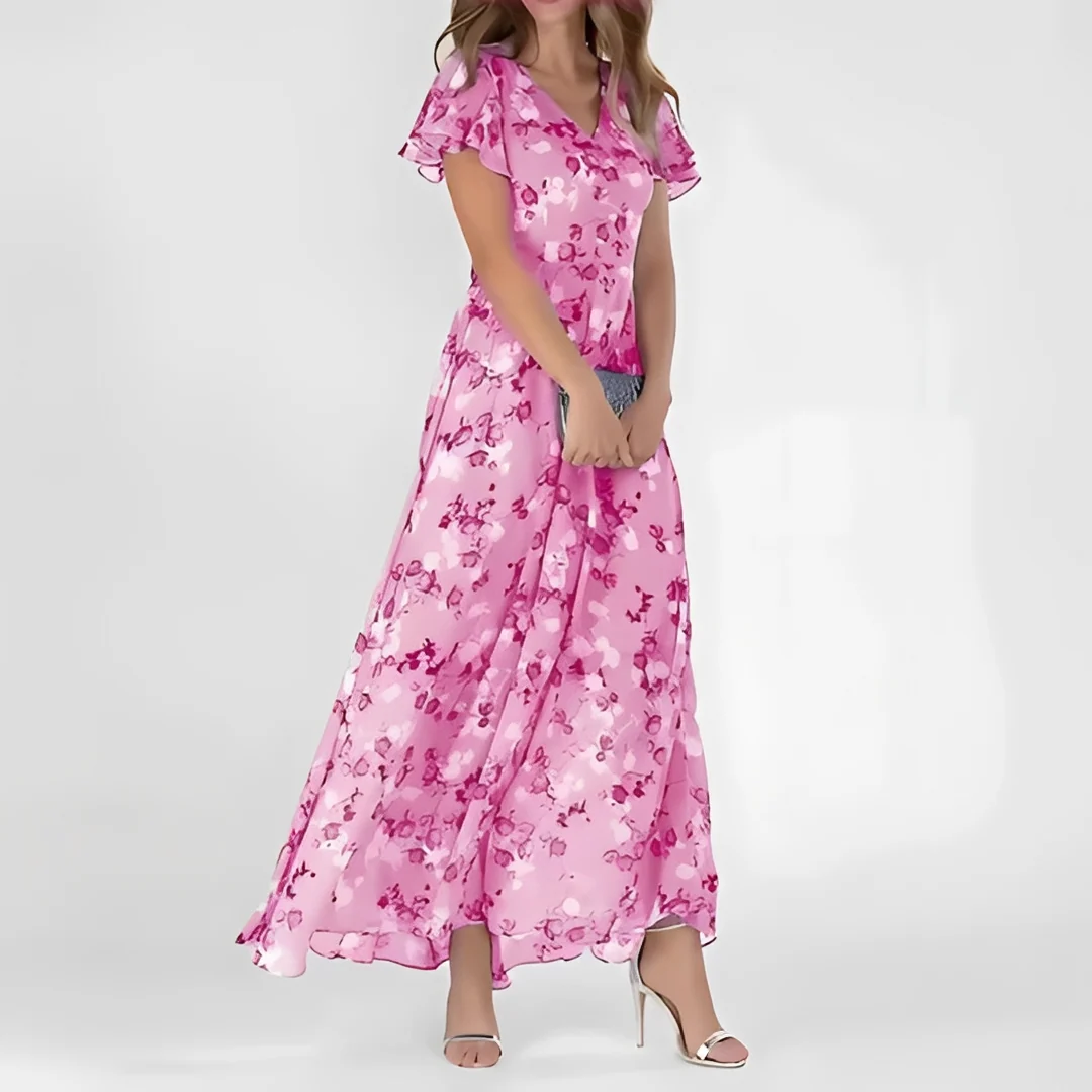 Davonie - Robe Florale Élégante - Image 4