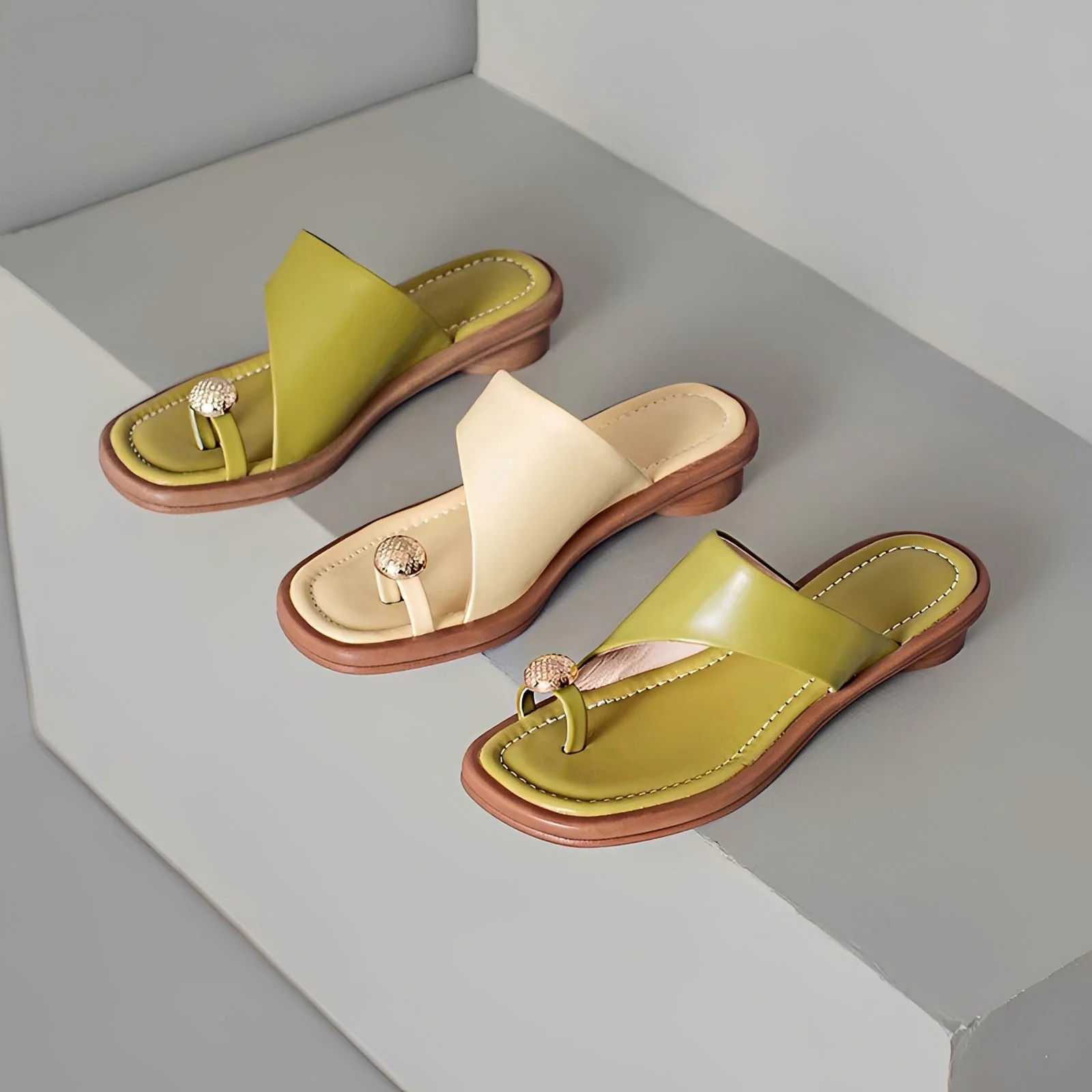 Deanna - Mules Élégantes à Boucle - Image 3