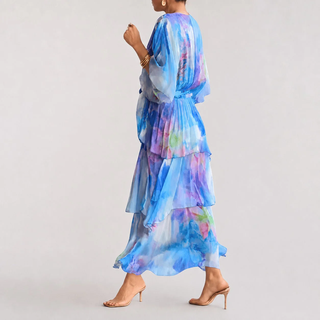 Denise - Robe Élégante à Étages - Image 2