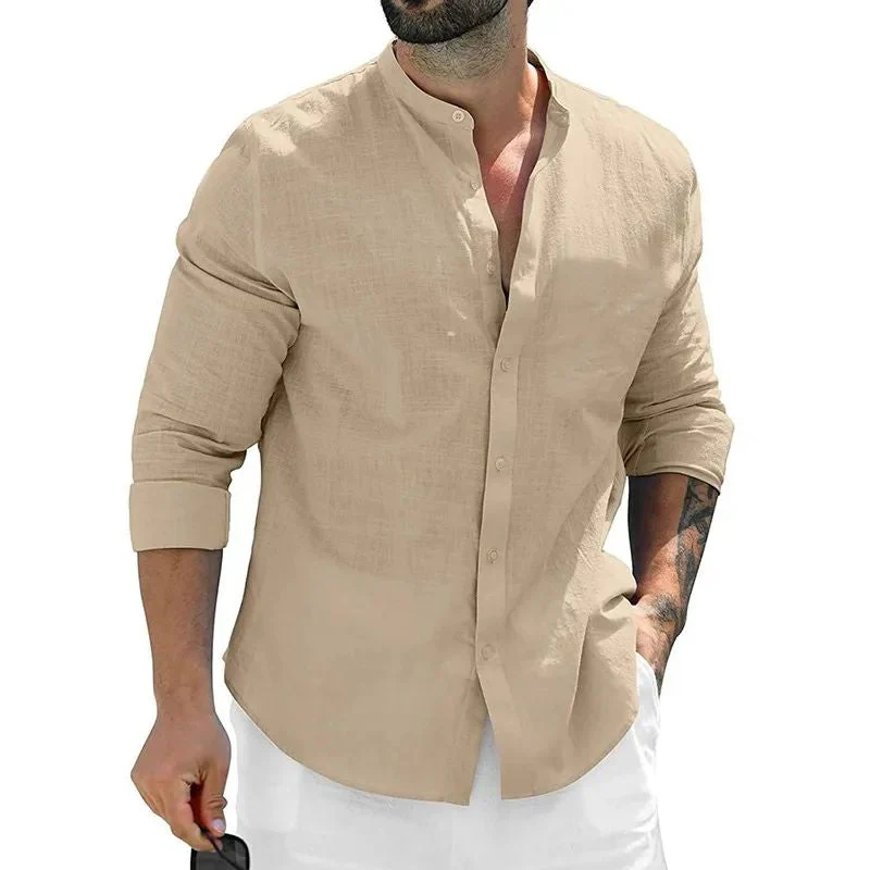 Dominic - Chemise à manches longues décontractée pour hommes - Image 3