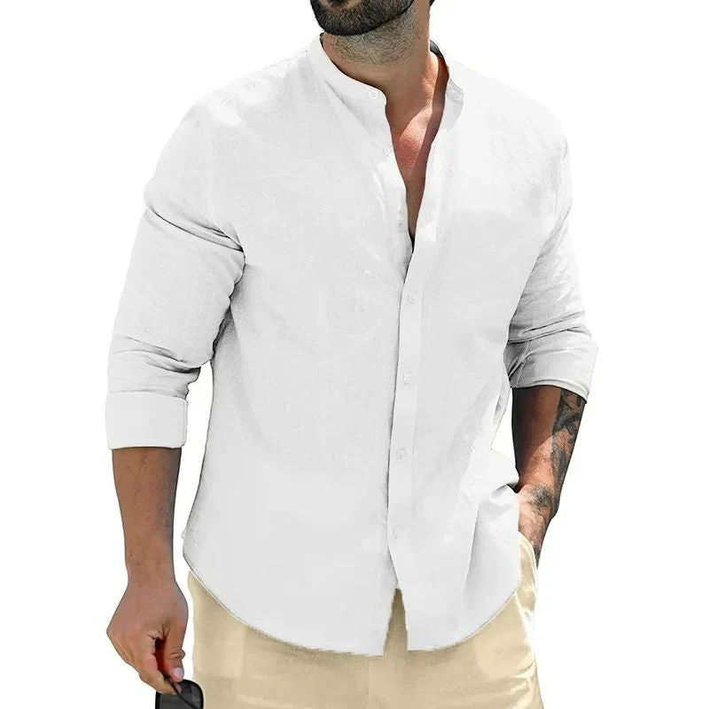 Dominic - Chemise à manches longues décontractée pour hommes - Image 4