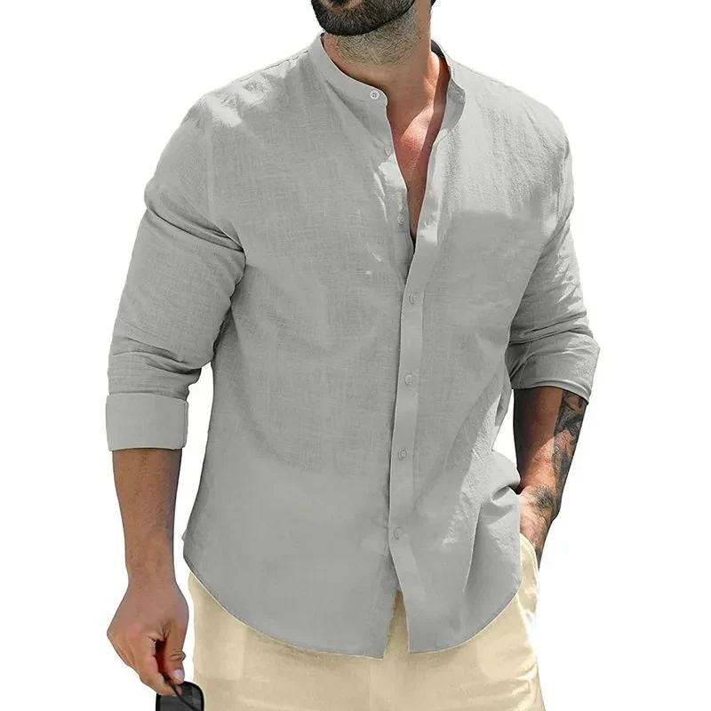 Dominic - Chemise à manches longues décontractée pour hommes - Image 5