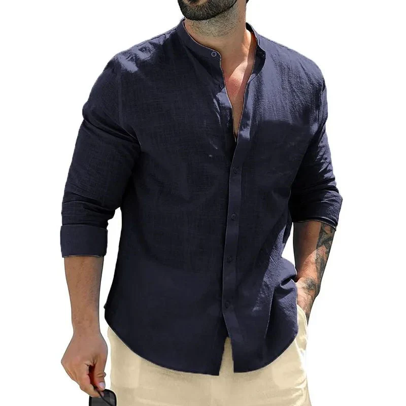 Dominic - Chemise à manches longues décontractée pour hommes - Image 7