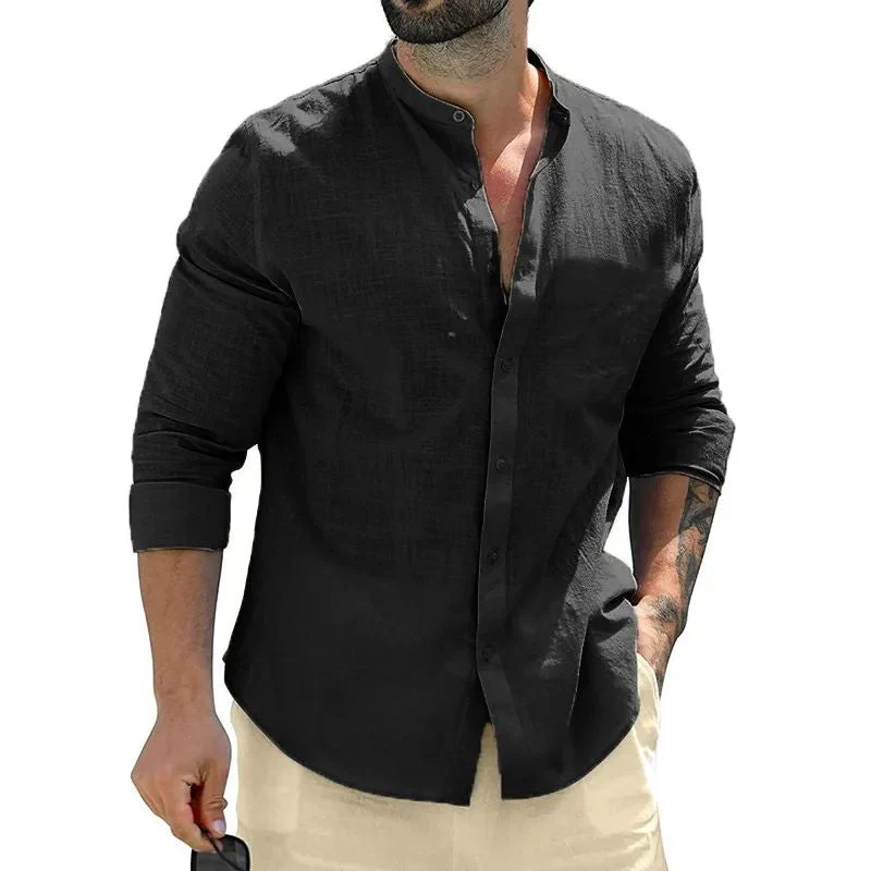 Dominic - Chemise à manches longues décontractée pour hommes - Image 8